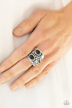 Load image into Gallery viewer, Modern Mountain Ranger Ring Black

