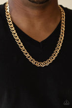 Load image into Gallery viewer, (SET ONLY) Undefeated Necklace &amp; On The Ropes Bracelet- Gold
