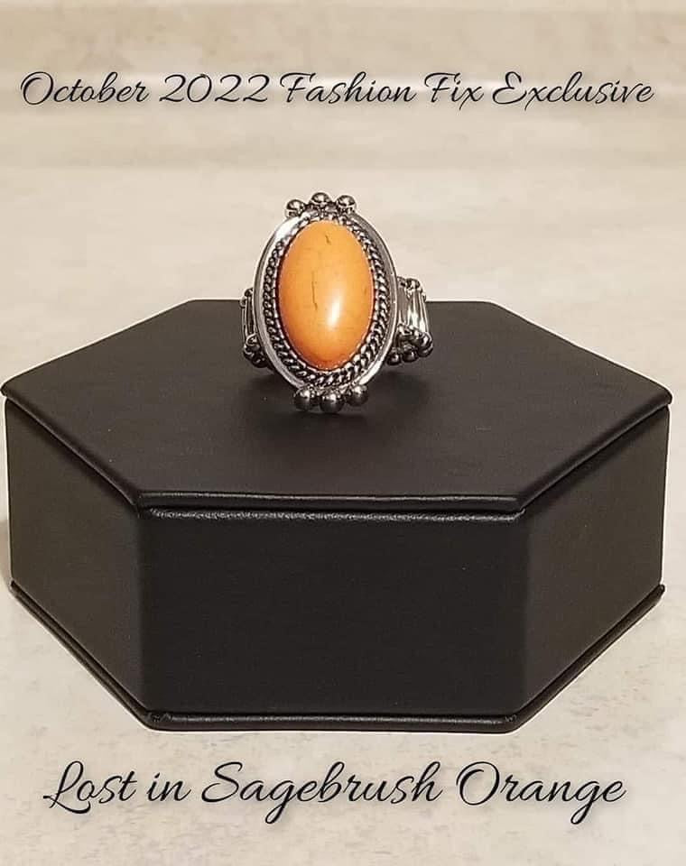 Lost  In Sagebrush -Orange
