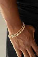 Load image into Gallery viewer, (SET ONLY) Undefeated Necklace &amp; On The Ropes Bracelet- Gold
