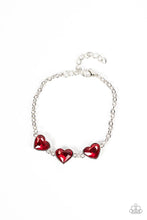 Load image into Gallery viewer, Little Heartbreaker - Red Bracelet
